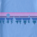 Life is Good Women's Crusher Tank - Tree Striped Sky