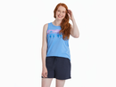 Life is Good Women's Crusher Tank - Tree Striped Sky