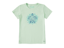 Life is Good Women's Crusher Lite Tee - Turtle Vibes