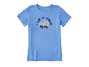 Life is Good Women's Crusher Lite Tee - Rainbow ATV