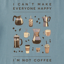 Life is Good Women's Crusher Lite Tee - Happy Coffee