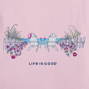 Life Is Good Women's Crusher Lite Vee - Beach Path