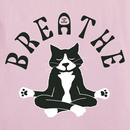 Life Is Good Women's Crusher Lite Vee - Breathe Tuxedo Cat