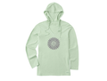 Life is Good Women's Long Sleeve Hooded Crusher Lite Tee - Antique Mandala