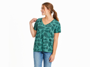 Life is Good Women's Crusher-LITE Easy Vee - Falling Ferns Pattern