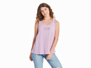 Life is Good Women's Textured Slub Tank - LIG Positive Lifestyle Brand
