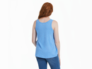 Life is Good Women's Textured Slub Tank - America the Beautiful Daisy