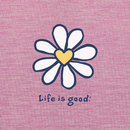 Life is Good Women's Sun Crusher Tank - Daisy Heart Mini