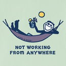 Life is Good Men's Crusher Tee - Jake Not Working Hammock