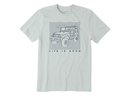 Life is Good Men's Crusher Tee - Surfboard SUV