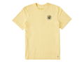 Life is Good Men's Crusher Tee - On the Water Bucket Dog