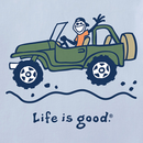 Life is Good Men's Crusher Tee - Offroad Jake