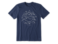 Life is Good Men's Crusher Tee - Mountain Bikers