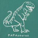 Life is Good Men's Crusher Tee - Papasaurus