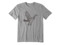 Life is Good Men's Crusher Tee - Duck in Flight