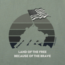 Life is Good Men's Crusher Tee - Iwo Jima