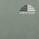 Life is Good Men's Crusher Tee - Iwo Jima