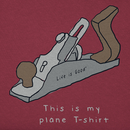 Life is Good Men's Crusher Tee - Plane T-Shirt