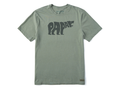 Life is Good Men's Crusher Tee - Papa Bear Roar