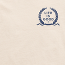 Life is Good Men's Crusher Tee - Aged to Perfection Papa