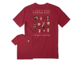Life is Good Men's Crusher Tee - Happy Coffee