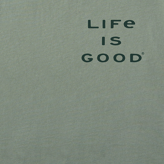 Life is Good Men's Crusher Tee - May the Course Be with You Golf