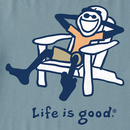 Life is Good Men's Crusher Lite Tee - Adirondack Jake Chill