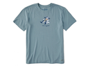 Life is Good Men's Crusher Lite Tee - Adirondack Jake Chill