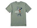 Life is Good Men's Crusher Lite Tee - Jake Golf Drive Safely
