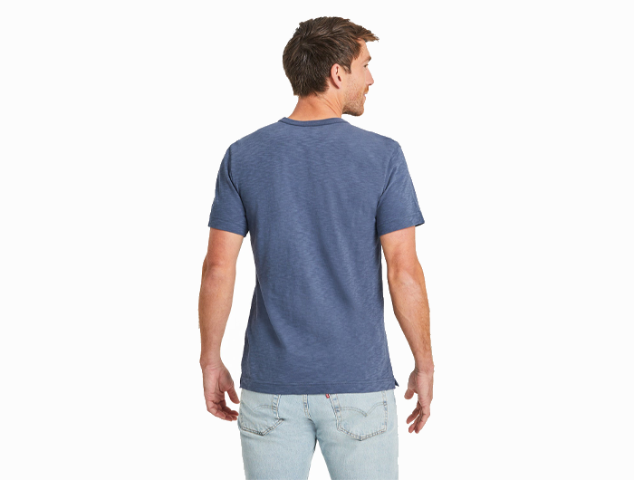 Life is Good Men's Slim Fit Slub Tee - Boat Ride