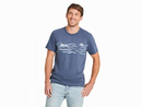 Life is Good Men's Slim Fit Slub Tee - Boat Ride
