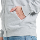 Life is Good Men's Good Vibes Fleece Zip Hoodie - Two Stripe Block