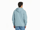 Life is Good Men's Good Vibes Fleece Hoodie - LIG Oval