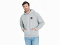 Life is Good Men's Good Vibes Fleece Hoodie - Simple Coin