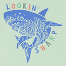 Life is Good Kids' Crusher Tee - Lookin Sharp Shark