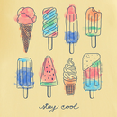 Life is Good Kids' Crusher Tee - Ice Cream & Popsicles