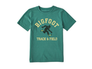 Life is Good Kids' Crusher Tee - Big Foot Track & Field
