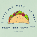 Life is Good Kids' Crusher Tee - Eat Tacos on Days that End in Y