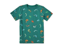 Life is Good Kids' Crusher Tee - Axolotl and Amphibians Pattern