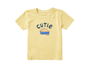 Life is Good Toddler Crusher Tee - Cutie Pie