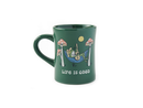 Life is Good Diner Mug - Frog Guitar Hammock