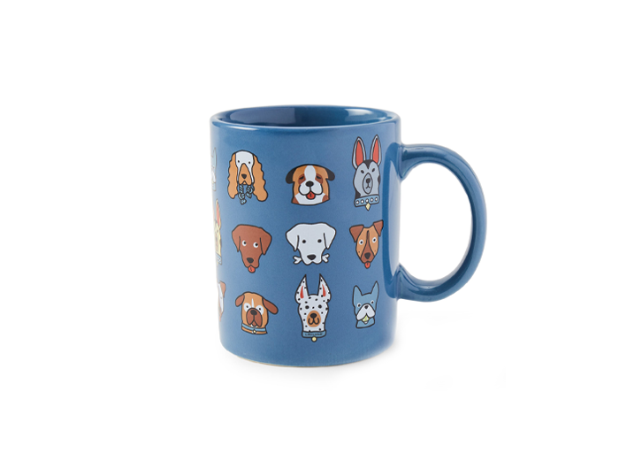 Life is Good Jake's Mug - Plenty of Pups