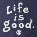 Life is Good Chill Cap - LIG Vintage Wordmark Stacked