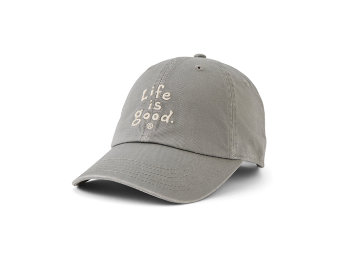 Life is Good Chill Cap - LIG Vintage Wordmark Stacked