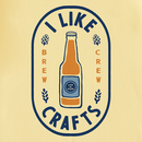 Life is Good Men's Crusher Lite Tee - I Like Crafts Label