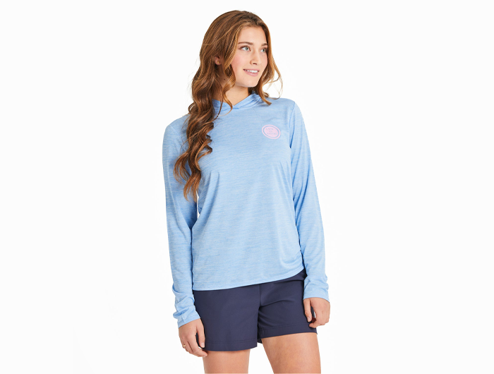 Life is Good Women's Long Sleeve Sun Crusher Hoodie - Radiating Sun