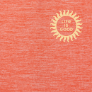Life is Good Women's Long Sleeve Sun Crusher Tee - Woodblock Sun