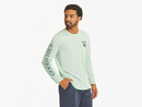 Life is Good Men's Long Sleeve Sun Crusher Tee - Small Palms