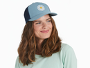 Life is Good Trucker Hat - Clean Daisy