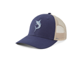 Life is Good Hard Mesh Back Cap - Clean Marlin